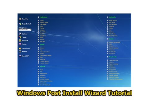 free windows install wizard download